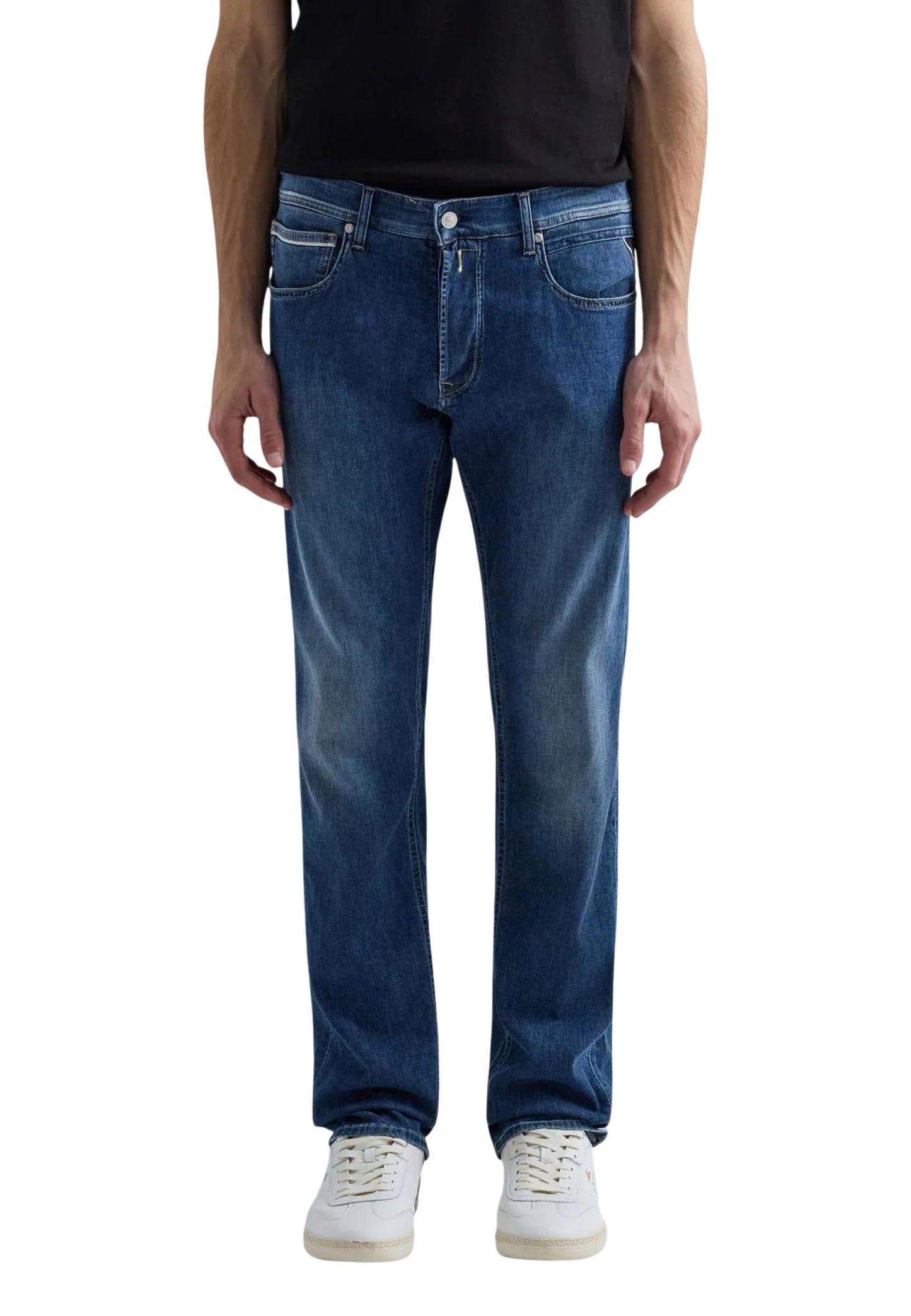 Replay Jeans Uomo Replay STRAIGHT blue  blue
