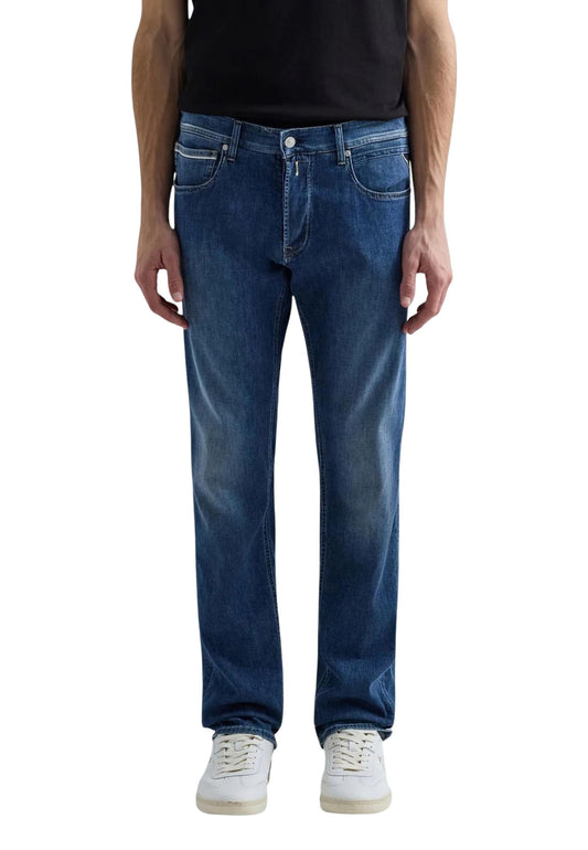 Replay Jeans Uomo Replay STRAIGHT blue  blue
