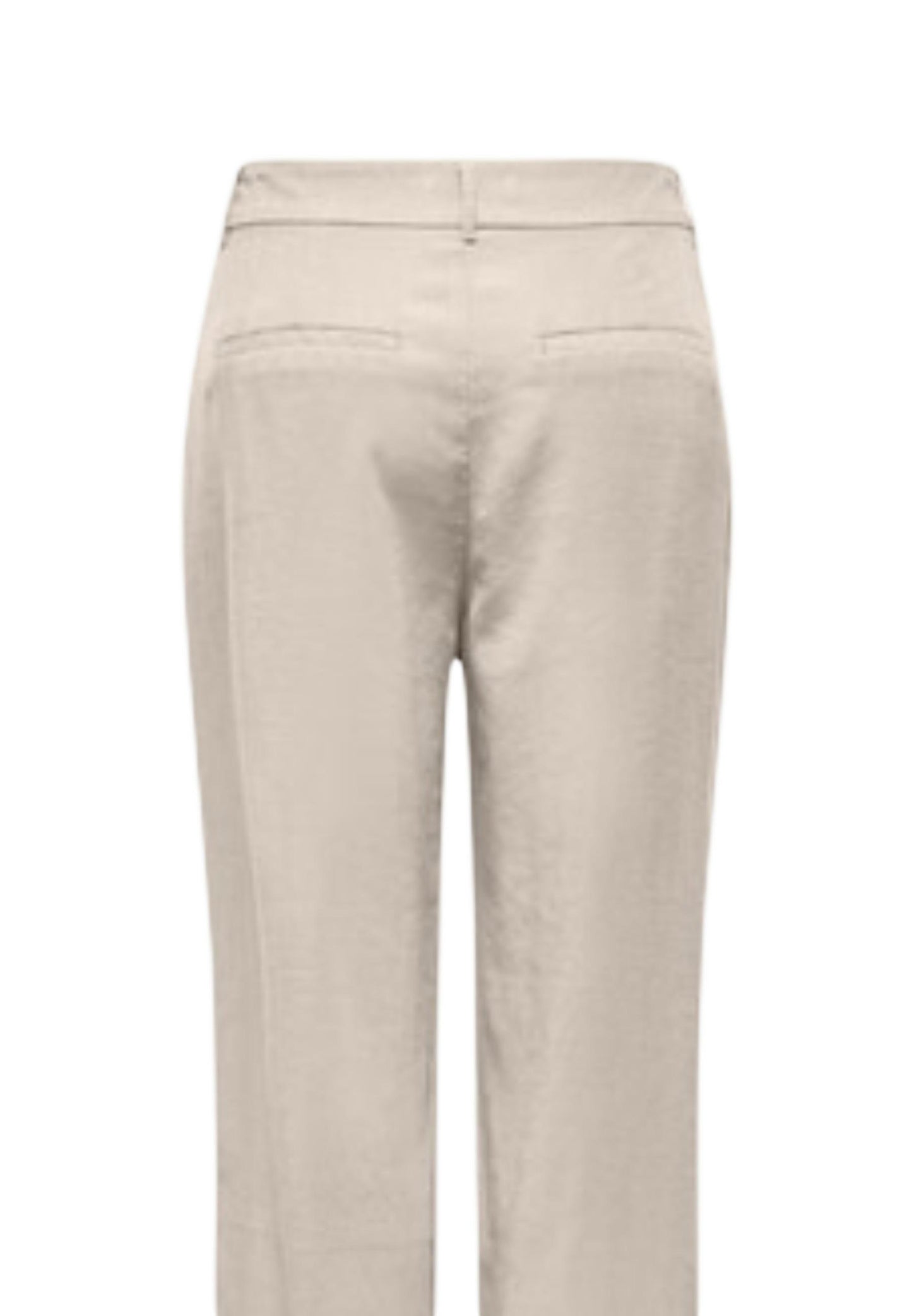 Only Pantaloni Donna Only Onlaris Life Mw Straight Pants Wvn Cc beige  beige