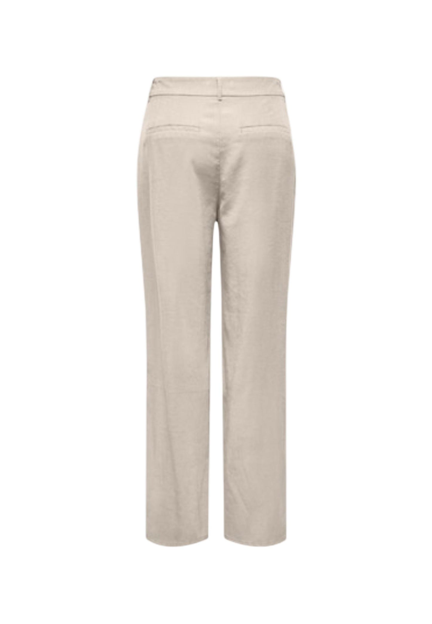 Only Pantaloni Donna Only Onlaris Life Mw Straight Pants Wvn Cc beige  beige