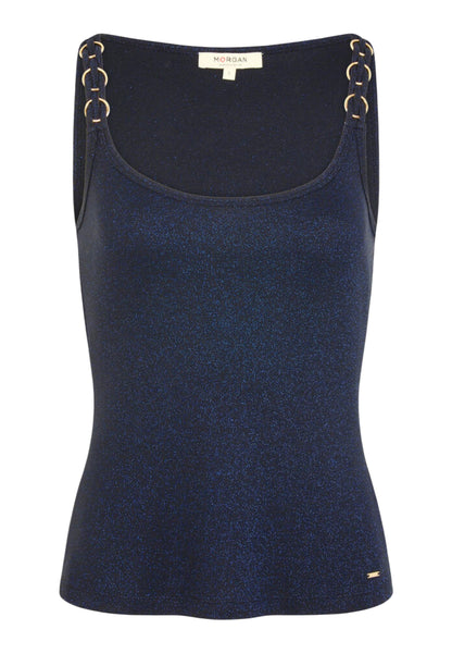 Morgan De Toi Top Donna Morgan De Toi DEBARDEUR blue  blue