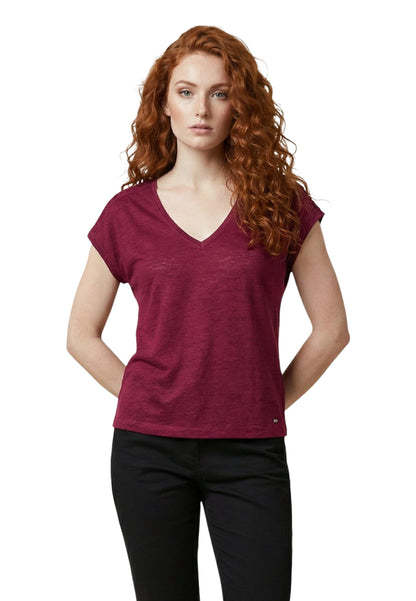 Morgan De Toi T-Shirt Donna Morgan De Toi  bordeaux  bordeaux