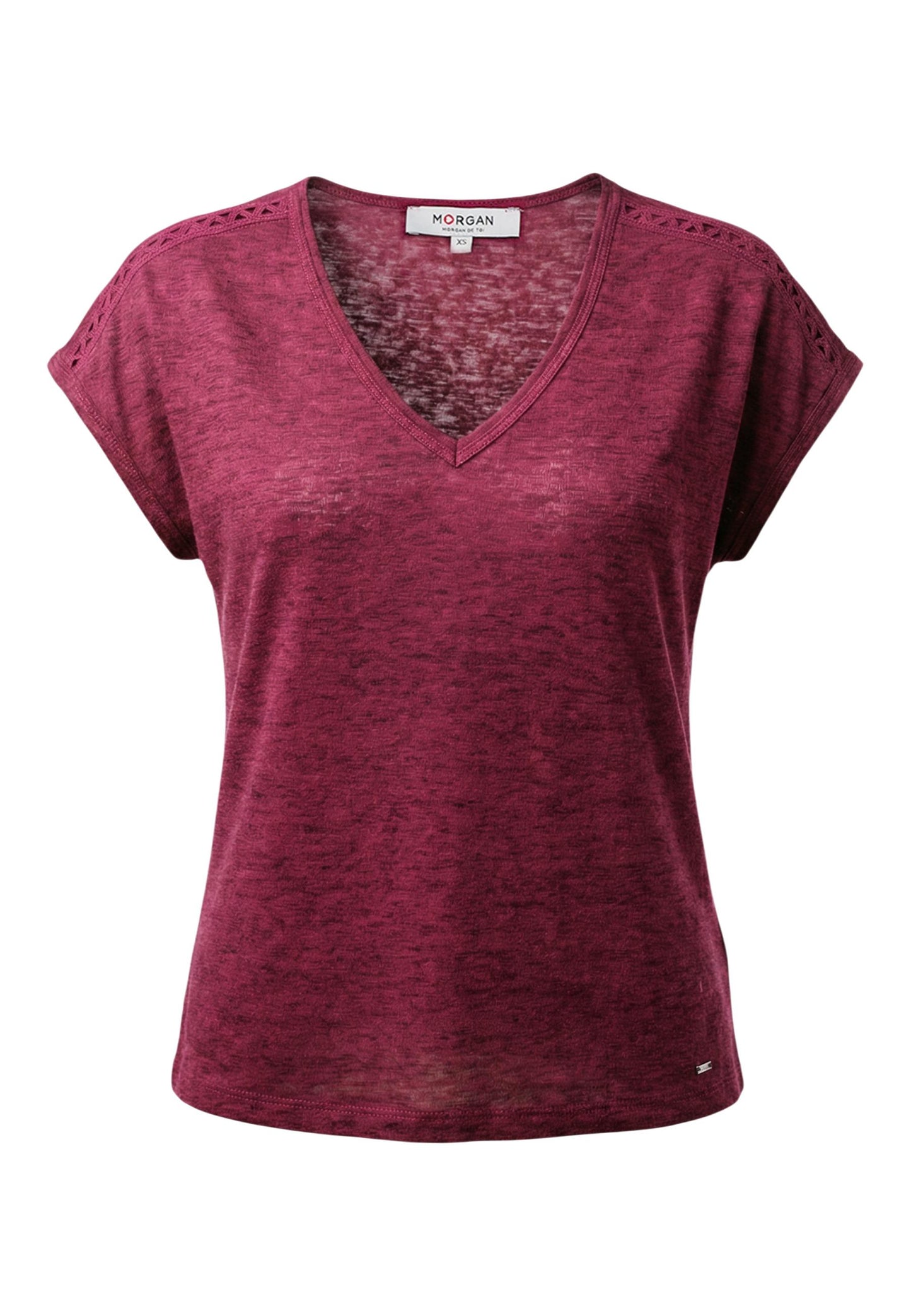 Morgan De Toi T-Shirt Donna Morgan De Toi  bordeaux  bordeaux