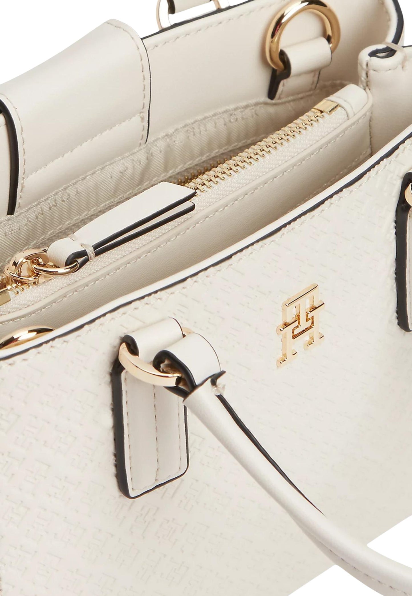 Tommy Hilfiger Borsa Donna Tommy Hilfiger TH DAILY MINI TOTE MONO white  white