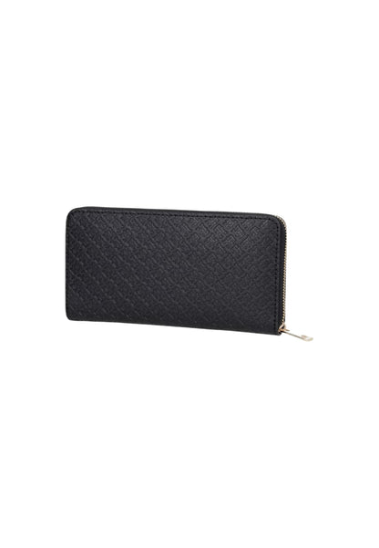 Tommy Hilfiger Portafogli Donna Tommy Hilfiger TH ICON LRG ZA MONO black  black