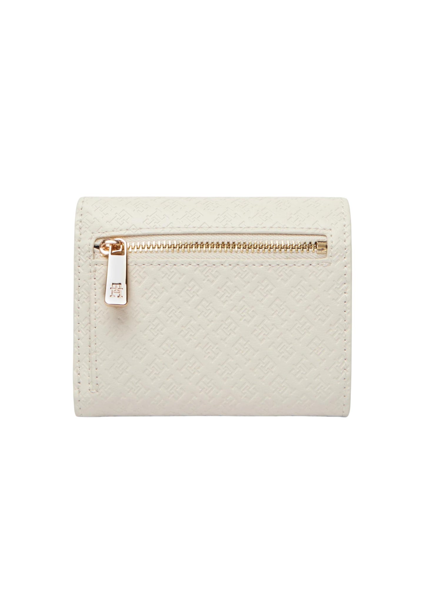 Tommy Hilfiger Portafogli Donna Tommy Hilfiger TH ICON TRIFOLD MONO white  white