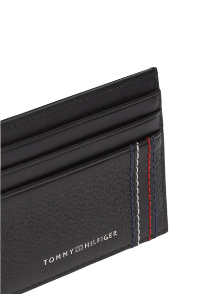 Tommy Hilfiger Portafogli Uomo Tommy Hilfiger TH CENTRAL CC HOLDER black  black