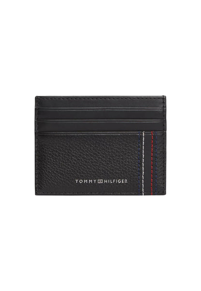Tommy Hilfiger Portafogli Uomo Tommy Hilfiger TH CENTRAL CC HOLDER black  black