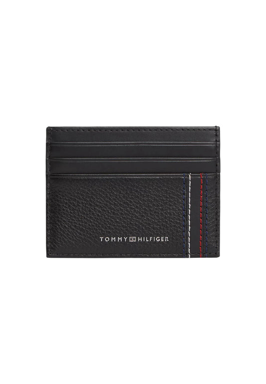 Tommy Hilfiger Portafogli Uomo Tommy Hilfiger TH CENTRAL CC HOLDER black  black