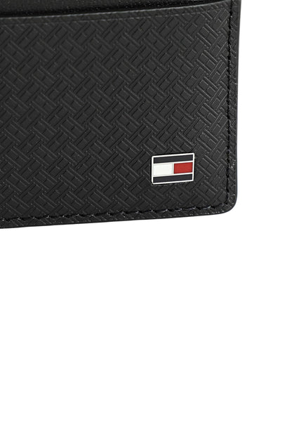 Tommy Hilfiger Portafogli Uomo Tommy Hilfiger TH EMBOSS CC HOLDER black  black