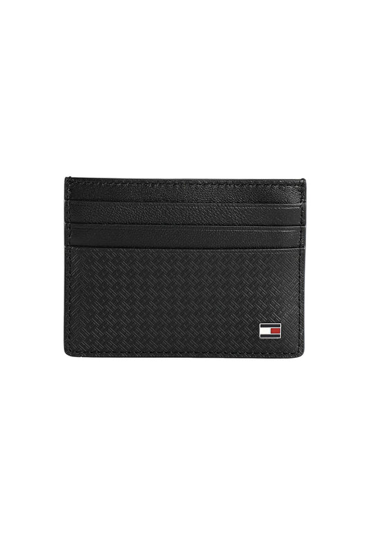 Tommy Hilfiger Portafogli Uomo Tommy Hilfiger TH EMBOSS CC HOLDER black  black