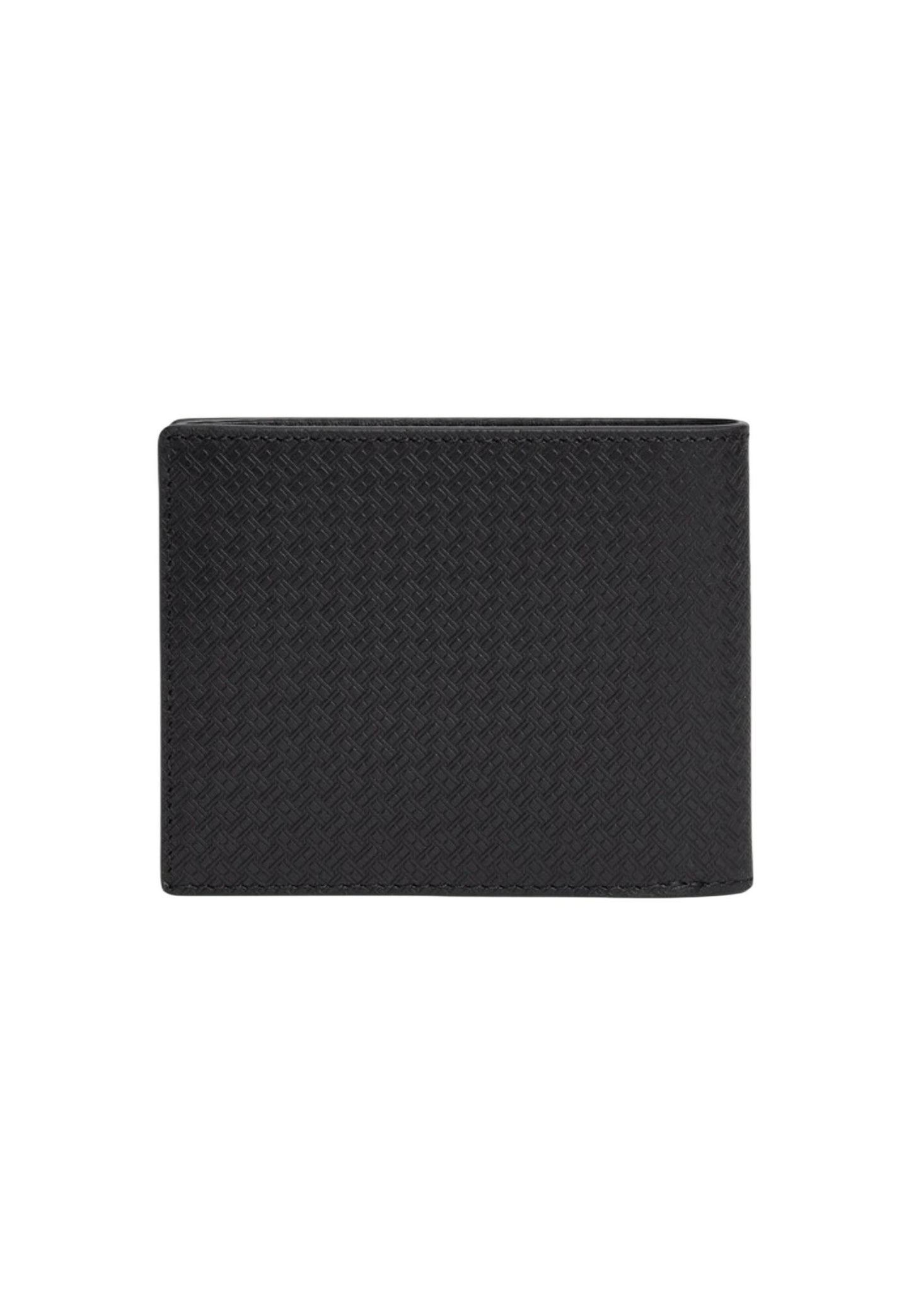 Tommy Hilfiger Portafogli Uomo Tommy Hilfiger TH EMBOSS MINI CC WALLET black  black
