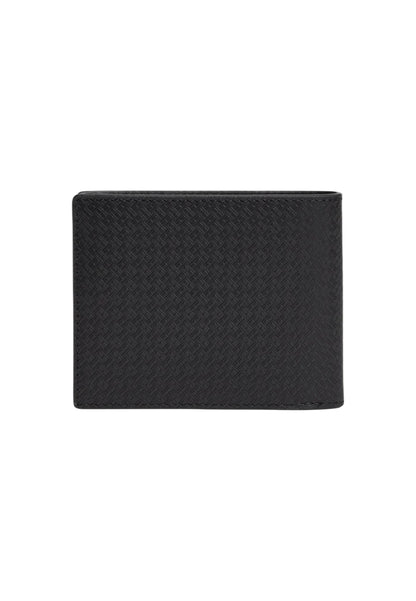 Tommy Hilfiger Portafogli Uomo Tommy Hilfiger TH EMBOSS MINI CC WALLET black  black