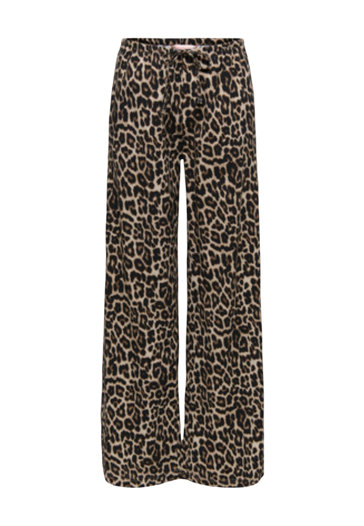Only Pantaloni Donna Only Onlaris Life Pullup Tie Pants Wvn Cc brown  brown