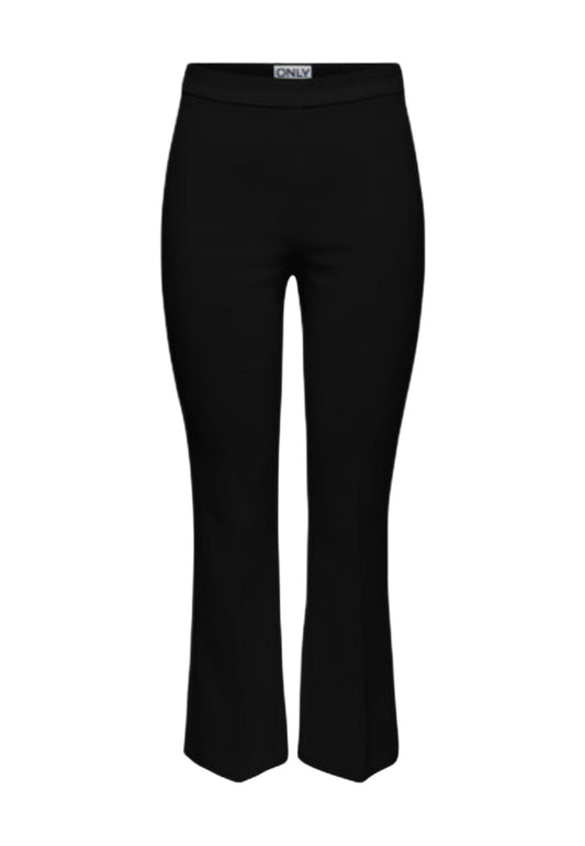 Only Pantaloni Donna Only Onlastrid Life Hw Kick Flare Cc Tlr black  black