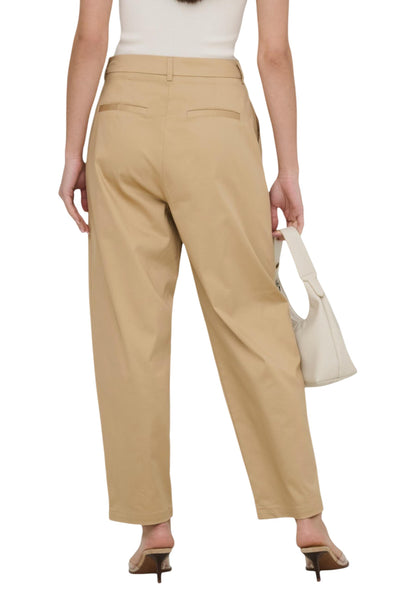 Only Pantaloni Donna Only Onlcasil Hw Ank Barrel Chino Cc Pnt beige  beige