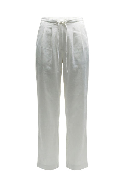 Only Pantaloni Donna Only Onlita Mw Linen Look Wide Tlr white  white