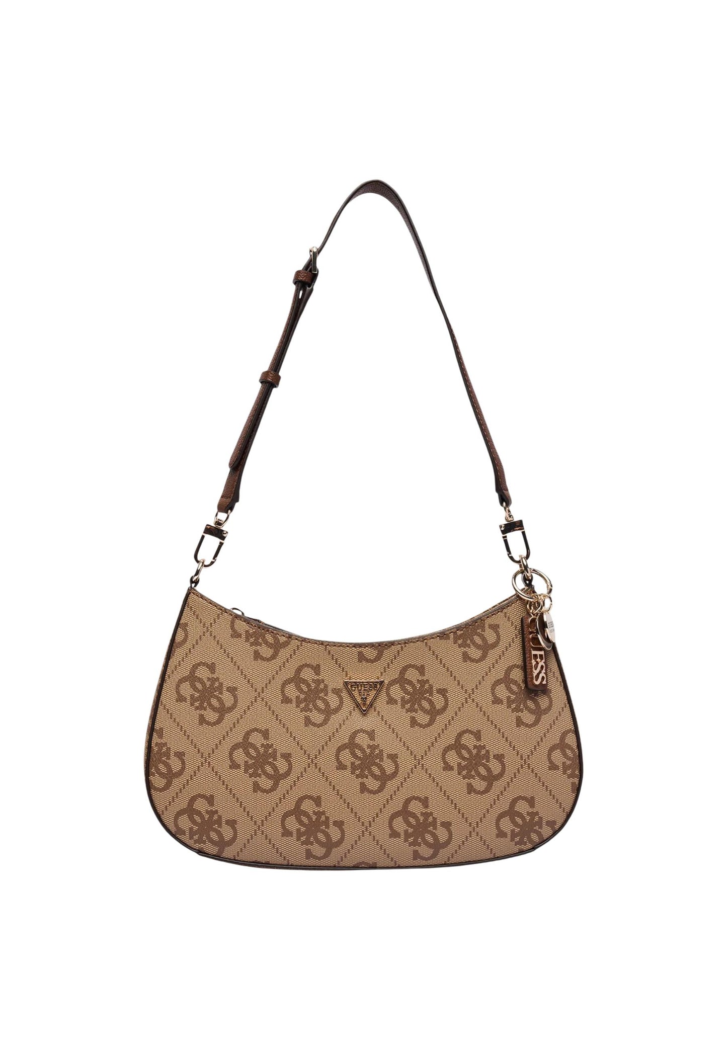 Guess Borsa Donna Guess NOELLE II TOP ZIP SHOULDER BAG brown  brown