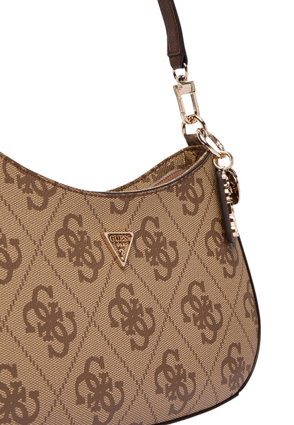 Guess Borsa Donna Guess NOELLE II TOP ZIP SHOULDER BAG brown  brown