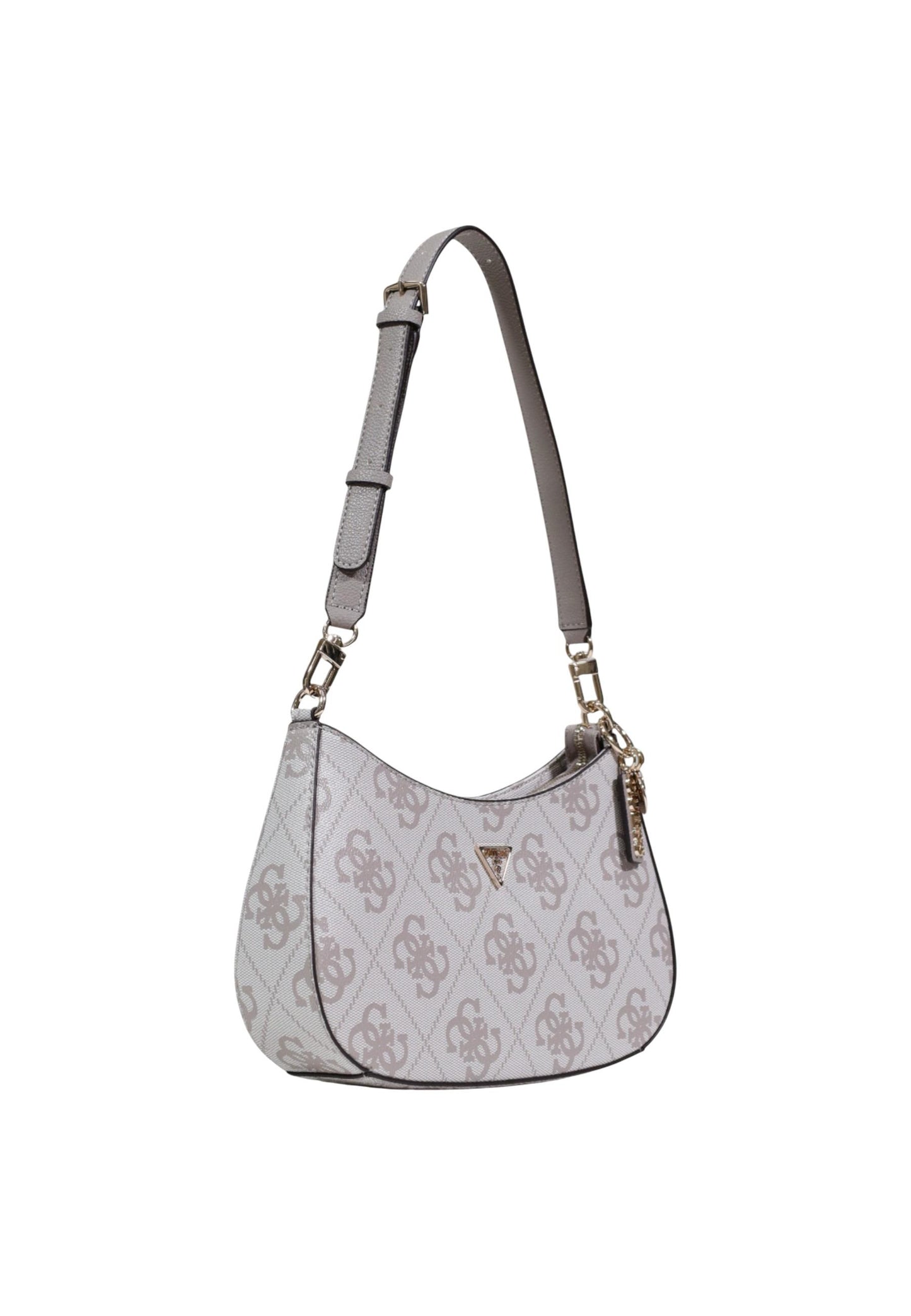 Guess Borsa Donna Guess NOELLE II TOP ZIP SHOULDER BAG beige  beige
