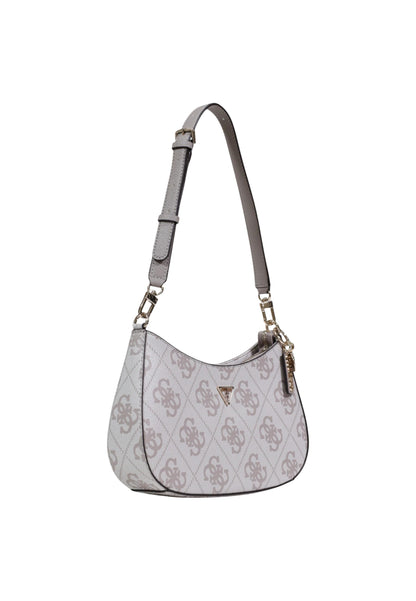 Guess Borsa Donna Guess NOELLE II TOP ZIP SHOULDER BAG beige  beige