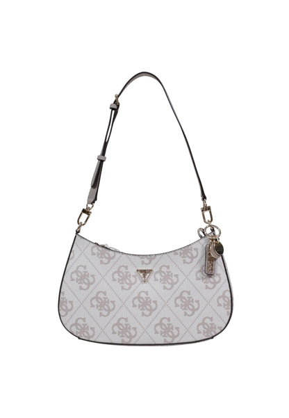 Guess Borsa Donna Guess NOELLE II TOP ZIP SHOULDER BAG beige  beige