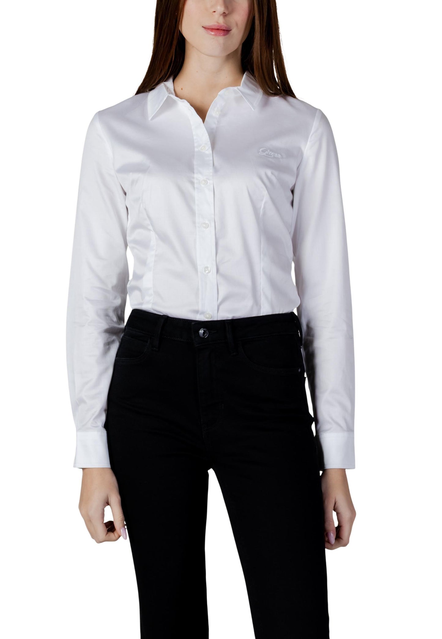 Guess Camicia Donna Guess LS CATE SHIRT white  white