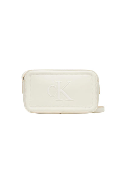 Calvin Klein Borsa Donna Calvin Klein BOLD CK CAMERA BAG white  white