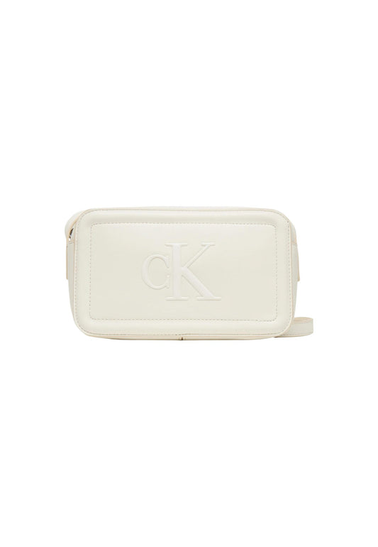 Calvin Klein Borsa Donna Calvin Klein BOLD CK CAMERA BAG white  white