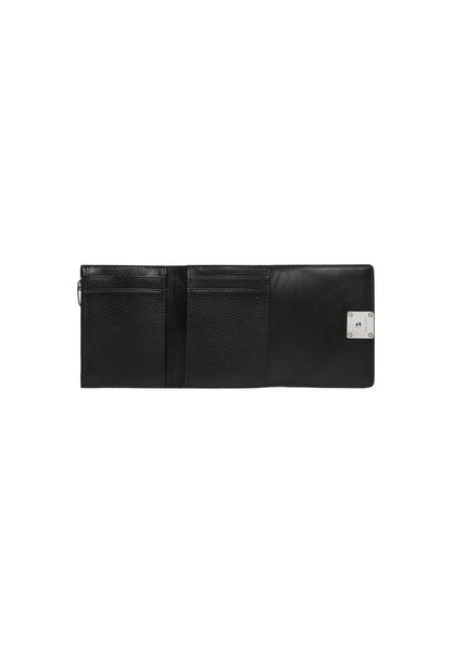 Calvin Klein Portafogli Donna Calvin Klein EMBLEM HW PEBBLE TRIFOLD W/ZIP black  black