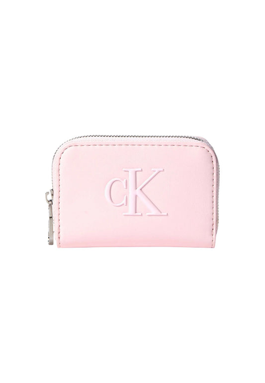 Calvin Klein Portafogli Donna Calvin Klein BOLD CK MEDIUM ZIP AROUND pink  pink