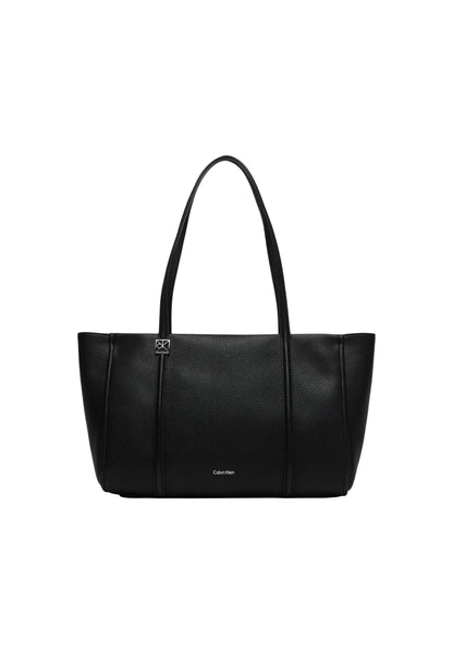 Calvin Klein Borsa Donna Calvin Klein EMBLEM HW PEBBLE TOTE black  black