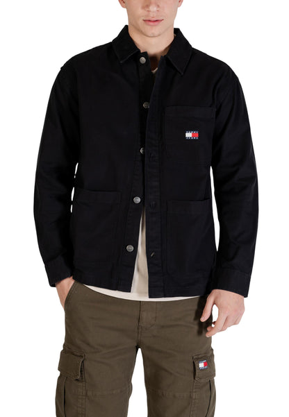 Tommy Hilfiger Jeans Camicia Uomo Tommy Hilfiger Jeans  black  black