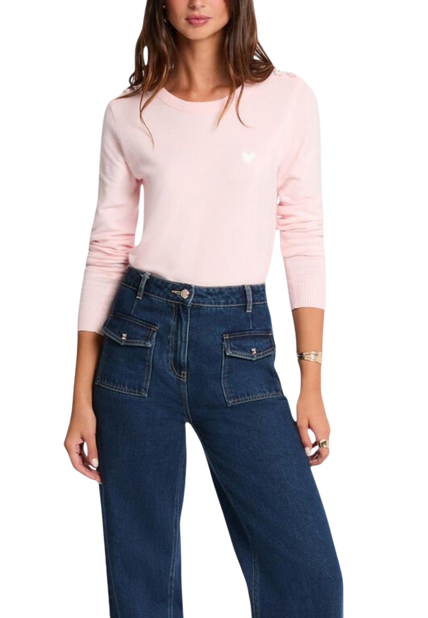 Morgan De Toi Maglia Donna Morgan De Toi  pink  pink
