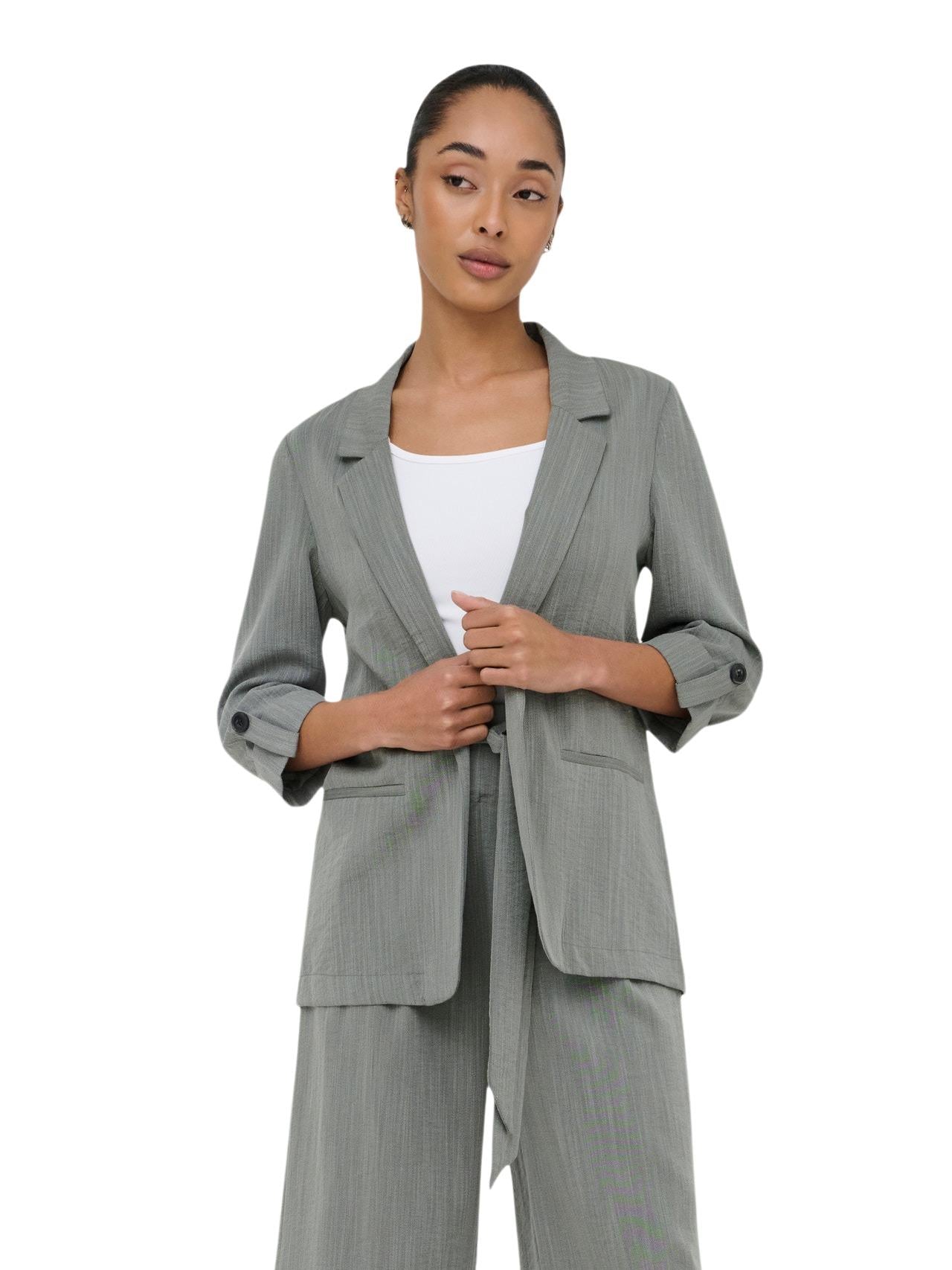 Only Giacca Donna Only Onlmarsa Â¾ Wvn Noos grey  grey