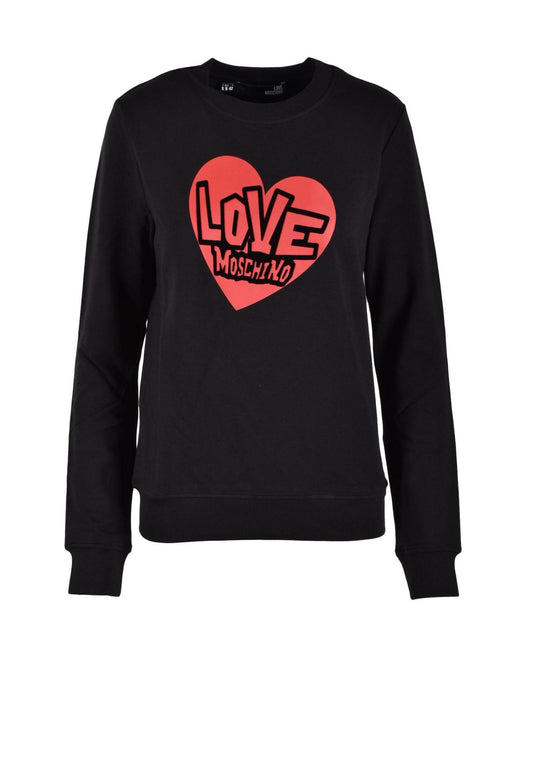 Love Moschino Felpa Donna Love Moschino  black  black