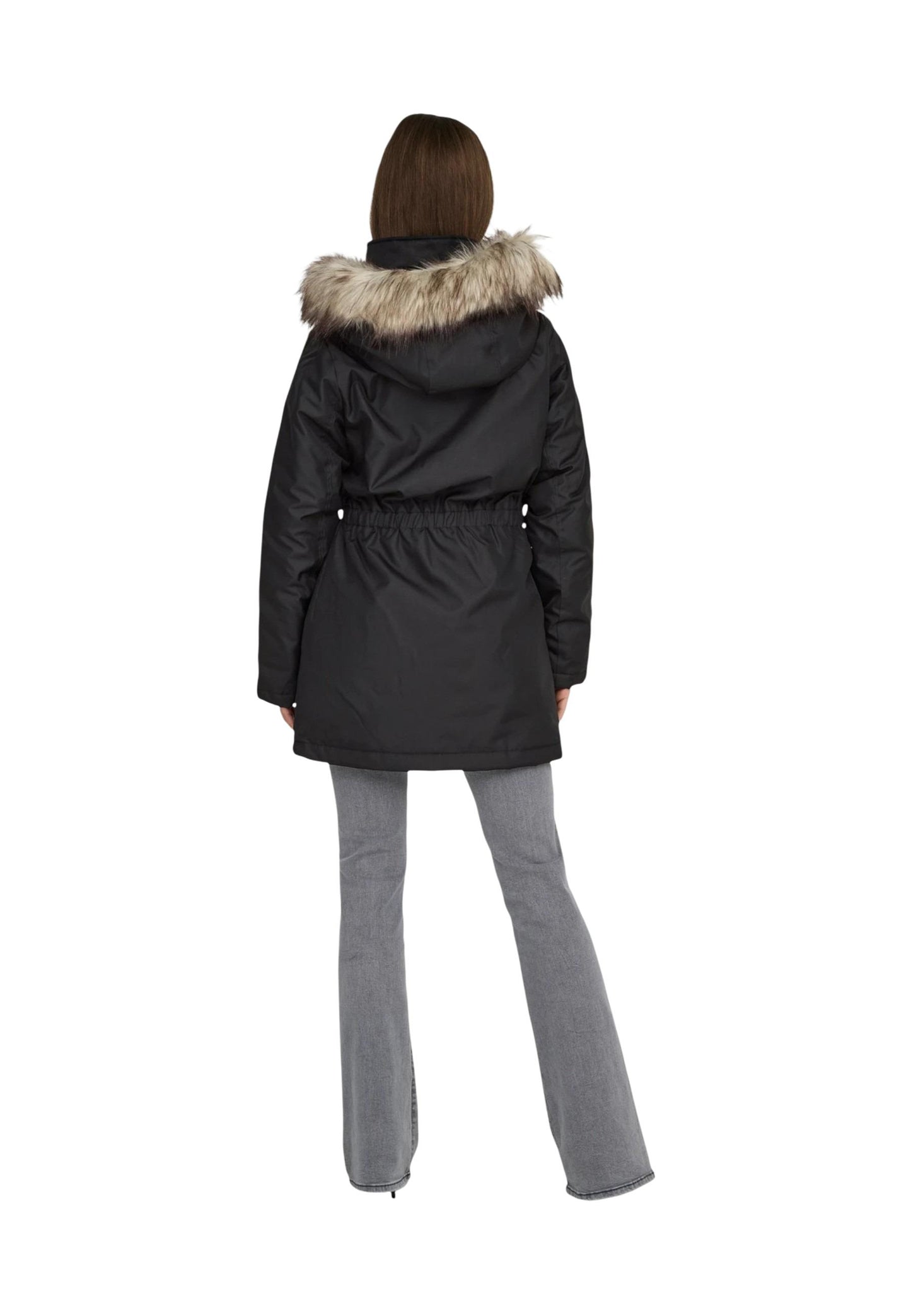 Only Giubbotto Donna Only ONLMATHILDA WINTER FUR PARKA OTW black  black