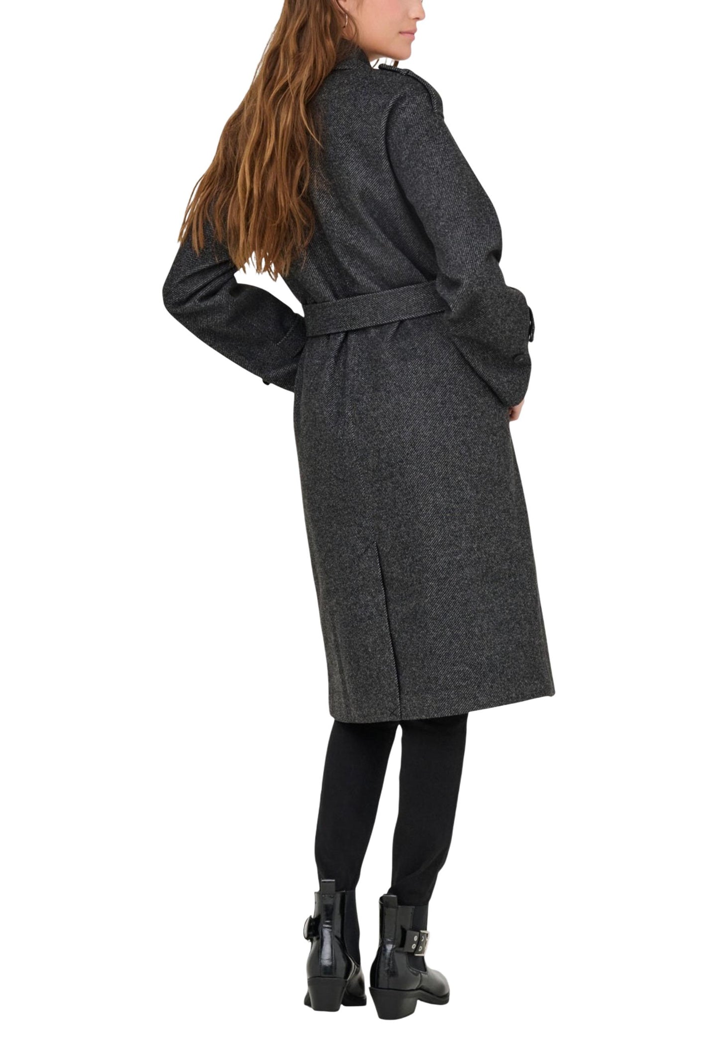Only Cappotto Donna Only ONLASTA TRENCHCOAT OTW grey  grey