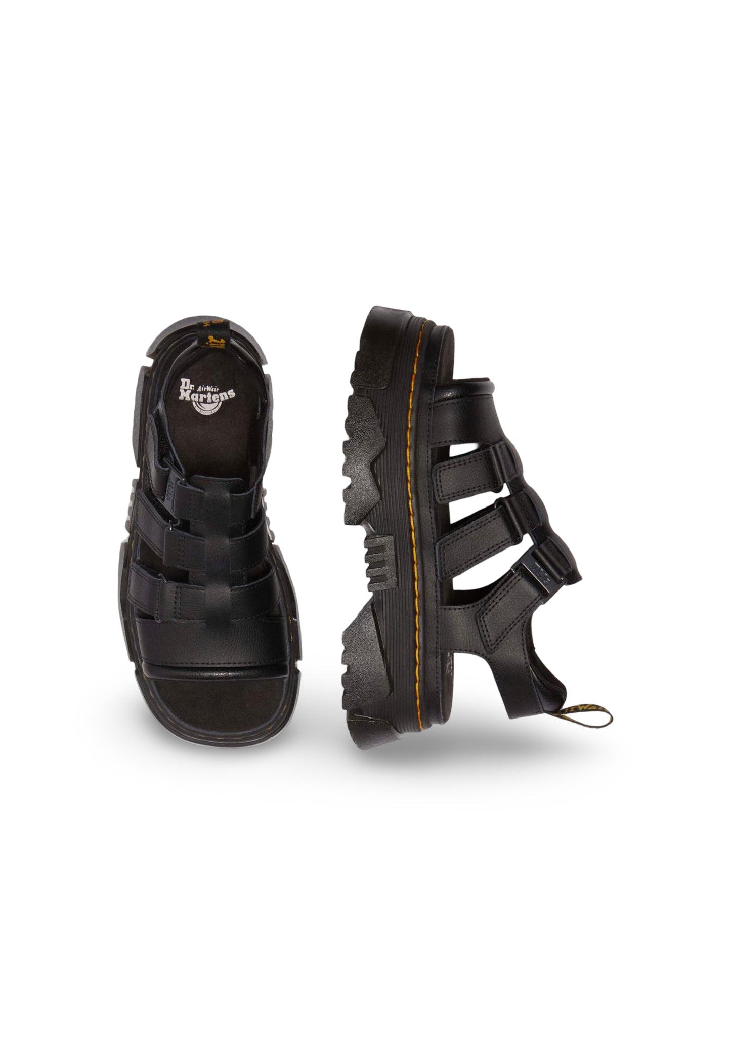 Dr. Martens Sandali Donna Dr. Martens Mattison 3s Black Athena+Soft Pu black  black