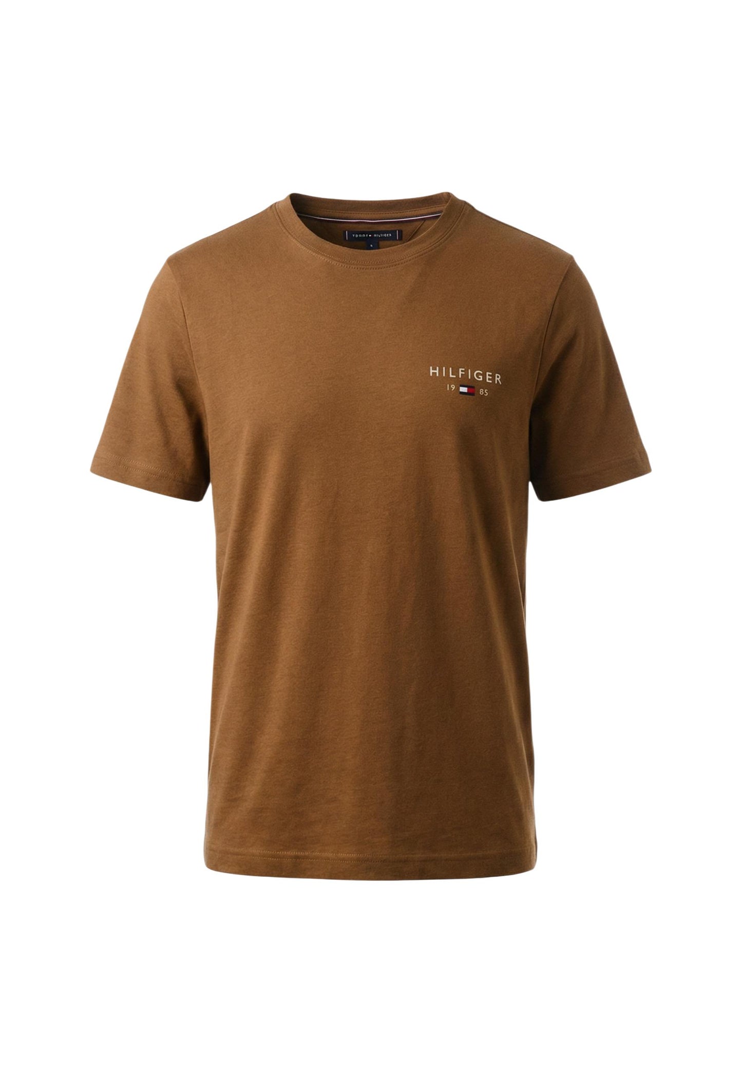 Tommy Hilfiger Jeans T-Shirt Uomo Tommy Hilfiger Jeans BRAND LOVE SMALL HIL brown  brown