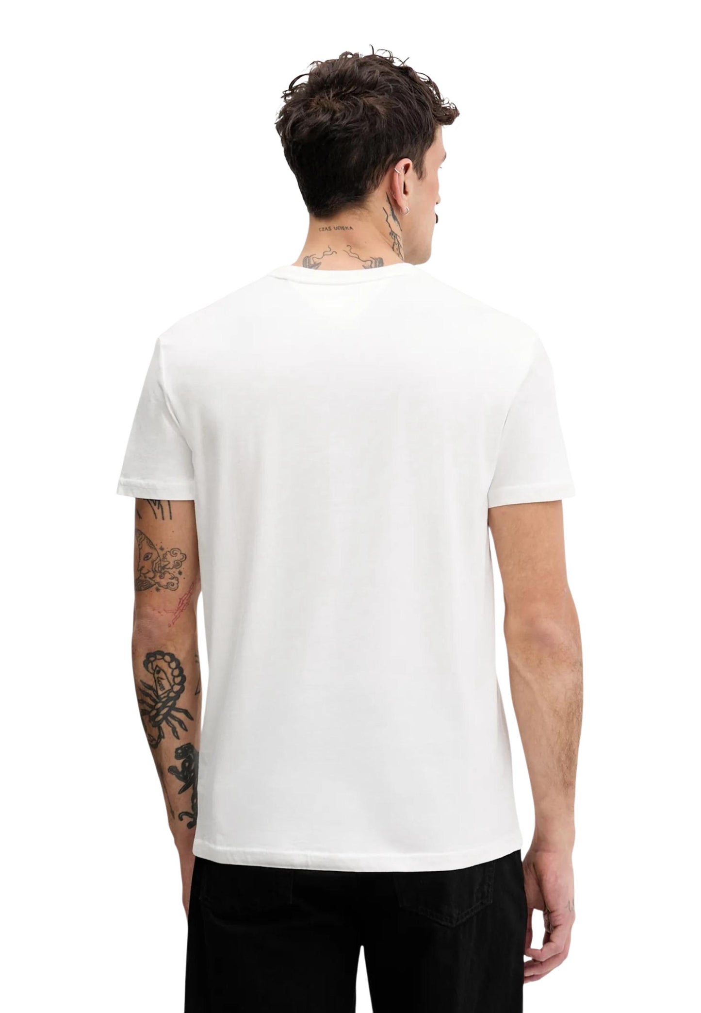 Tommy Hilfiger Jeans T-Shirt Uomo Tommy Hilfiger Jeans TJM REG BILLS FONT beige  beige