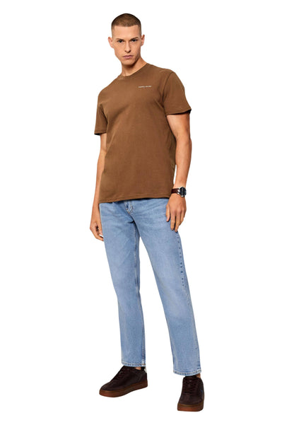 Tommy Hilfiger Jeans T-Shirt Uomo Tommy Hilfiger Jeans TJM SLIM LINEAR CHES camel  camel