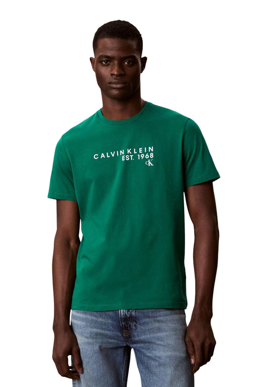 Calvin Klein T-Shirt Uomo Calvin Klein SS 30S EU WHOLESALE green  green