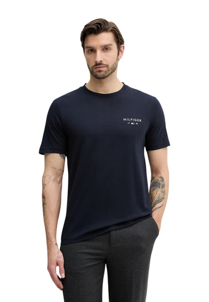 Tommy Hilfiger Jeans T-Shirt Uomo Tommy Hilfiger Jeans BRAND LOVE SMALL HIL blue  blue