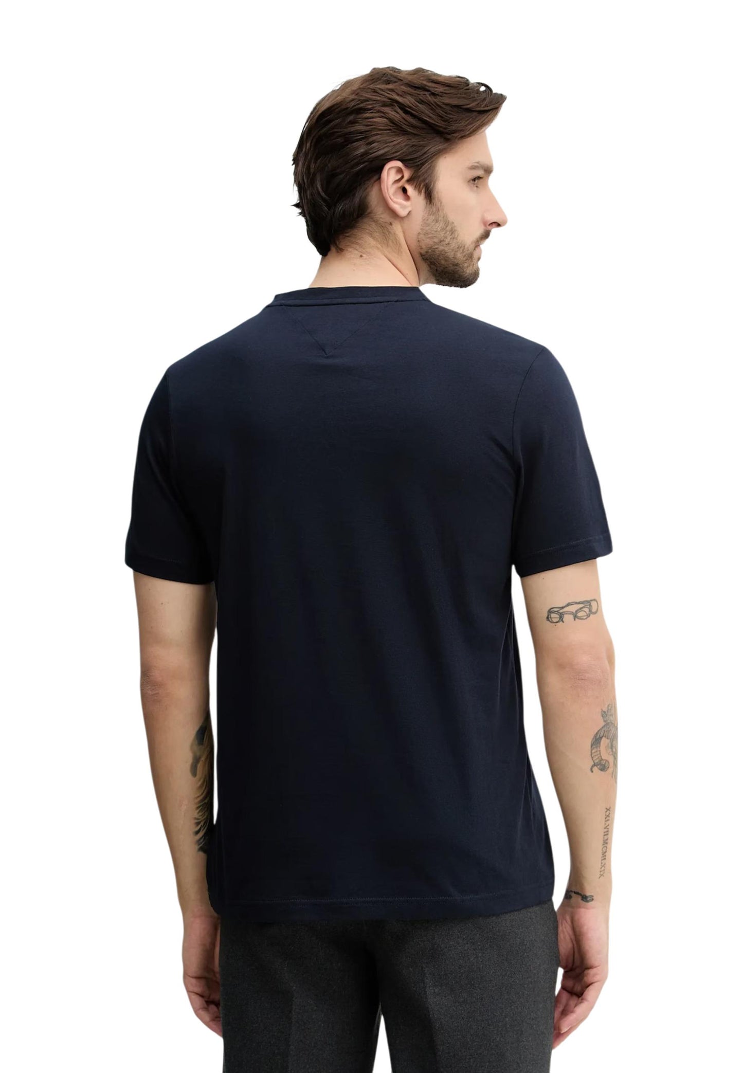 Tommy Hilfiger Jeans T-Shirt Uomo Tommy Hilfiger Jeans BRAND LOVE SMALL HIL blue  blue