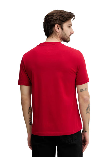 Tommy Hilfiger Jeans T-Shirt Uomo Tommy Hilfiger Jeans BRAND LOVE SMALL HIL red  red