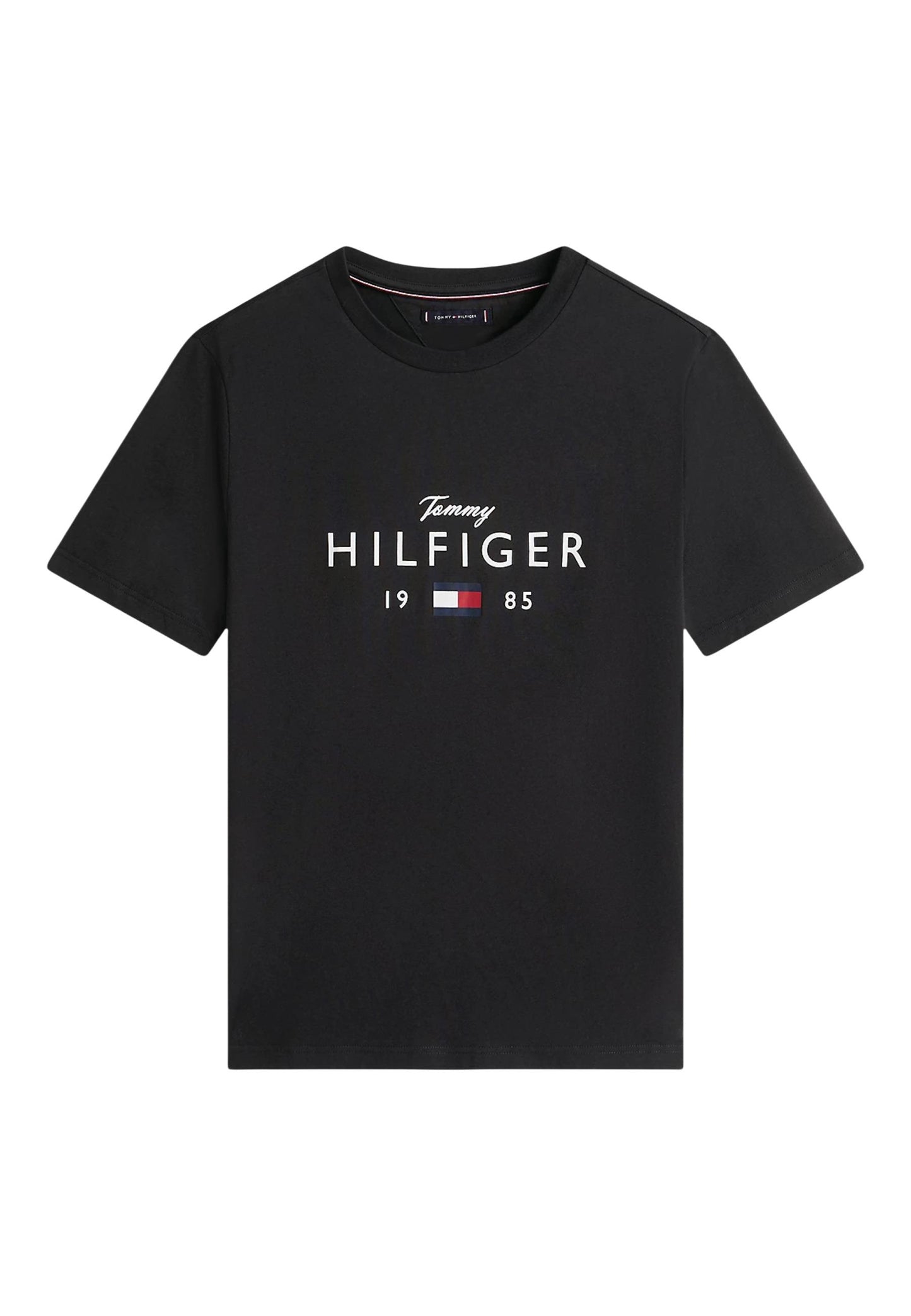 Tommy Hilfiger Jeans T-Shirt Uomo Tommy Hilfiger Jeans BRAND LOVE BIG HILFI black  black