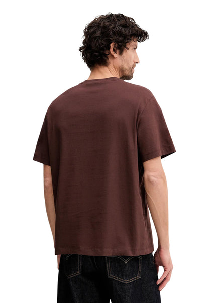 Calvin Klein Jeans T-Shirt Uomo Calvin Klein Jeans SS 30S WHSL CK NYC brown  brown