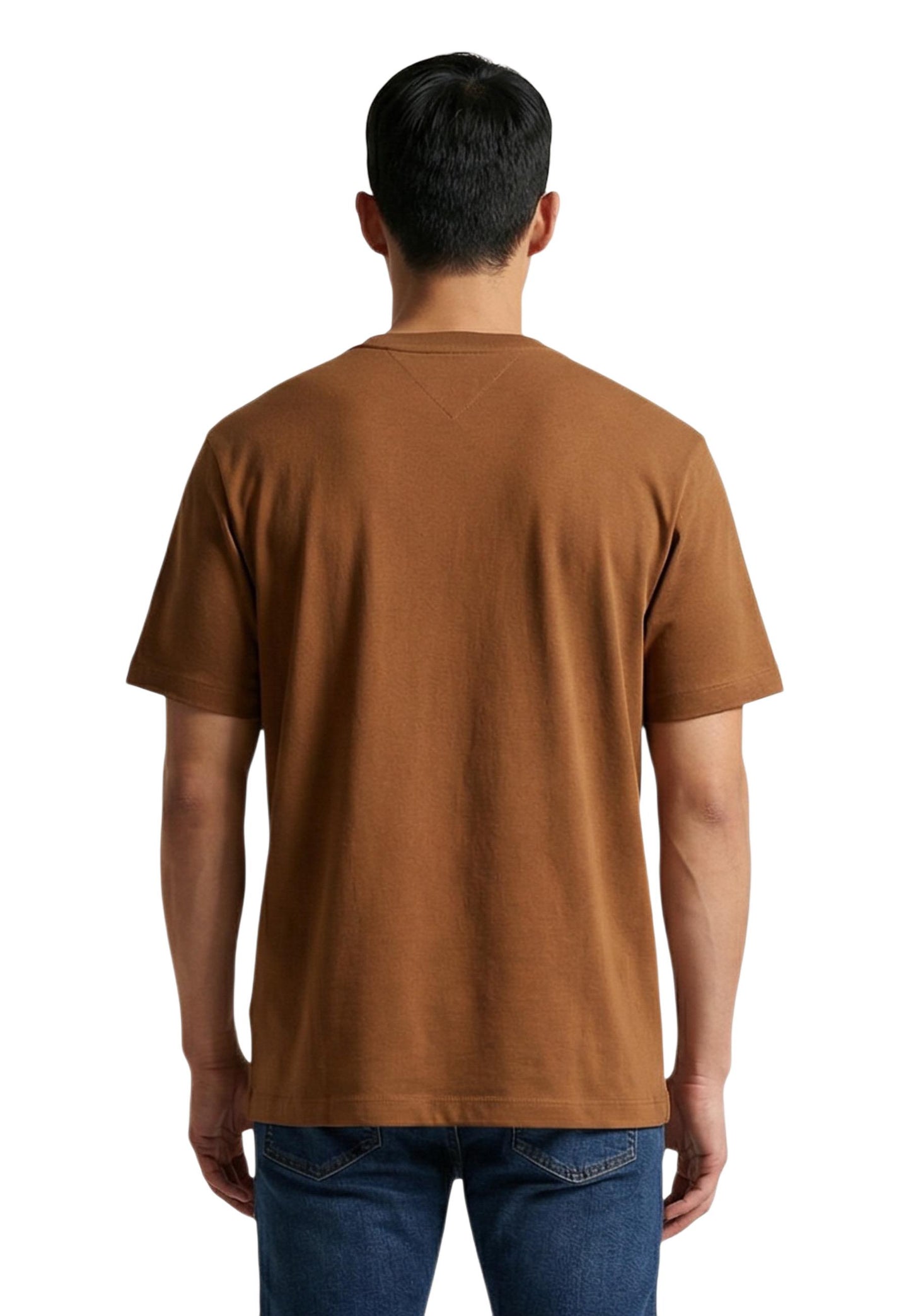 Tommy Hilfiger T-Shirt Uomo Tommy Hilfiger ESS SEASONAL REG FIT camel  camel