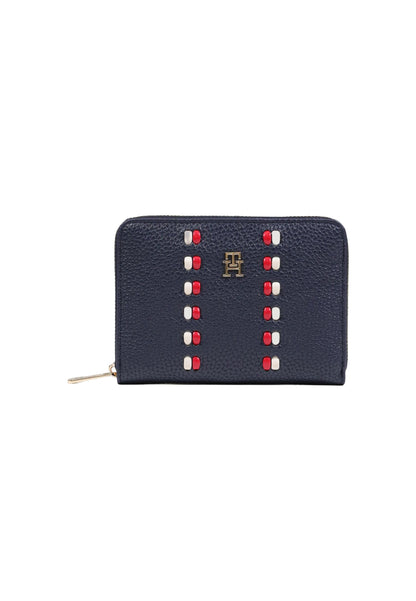 Tommy Hilfiger Portafogli Donna Tommy Hilfiger TH ICON MED ZA CORP blue  blue